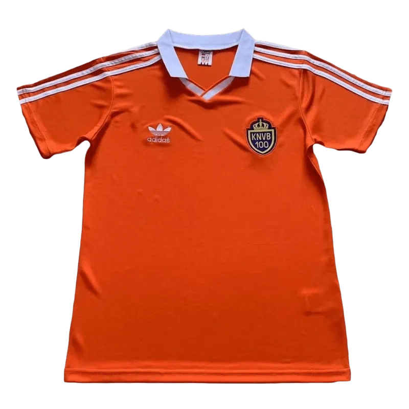 Retro Netherlands 1998 Home 100th Anniversary Jersey