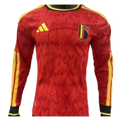 Belgium 2026 Home Long Jerseys- Player Version