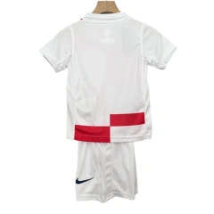 Croatia 2024 Home Kids Kit(Jersey+Shorts)