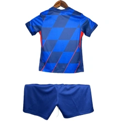 Croatia 2024 Away Kids Kit(Jersey+Shorts)