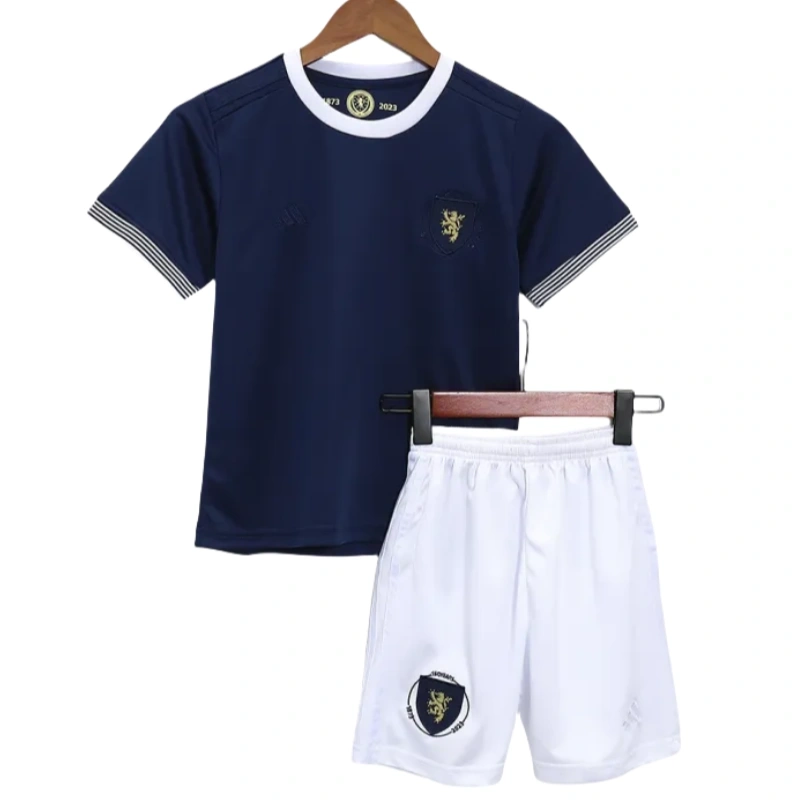 Scotland 150th Anniversary 2023 Goalkeeper Kids Kit(Jersey+Shorts)