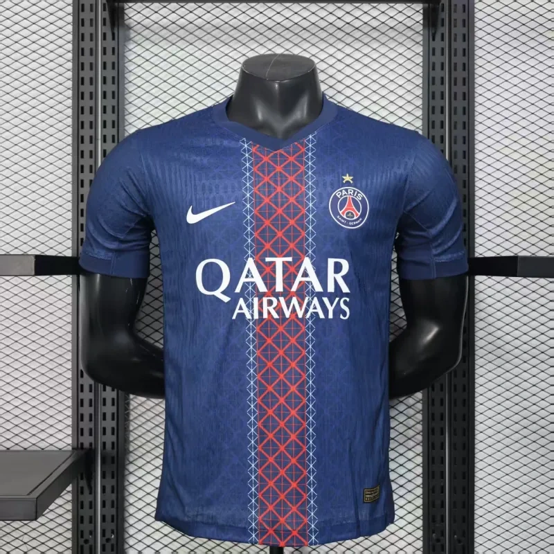 PSG 25-26 Home(Winning Star) Jersey - Player Version