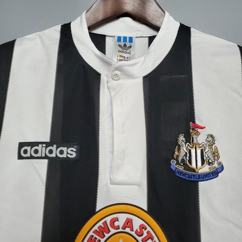 Retro Newcastle 1995/97 Home Long Jersey