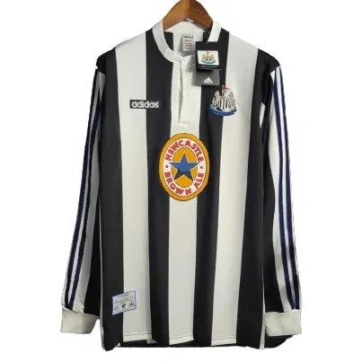 Retro Newcastle 1995/97 Home Long Jersey