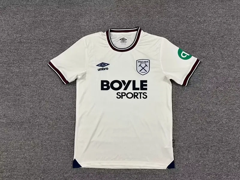 West Ham United 25-26 Away Jersey - Fans Version