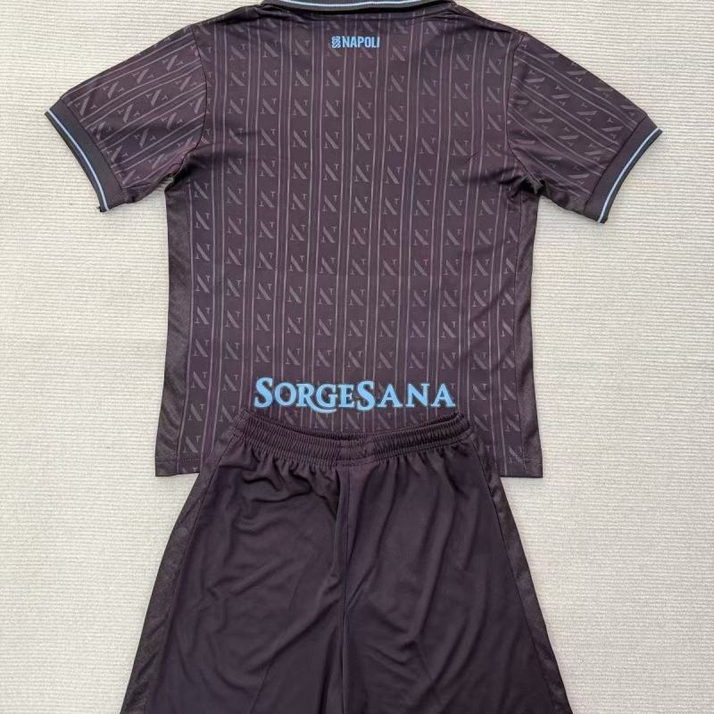 Napoli 25-26 3rd Away Kids kits