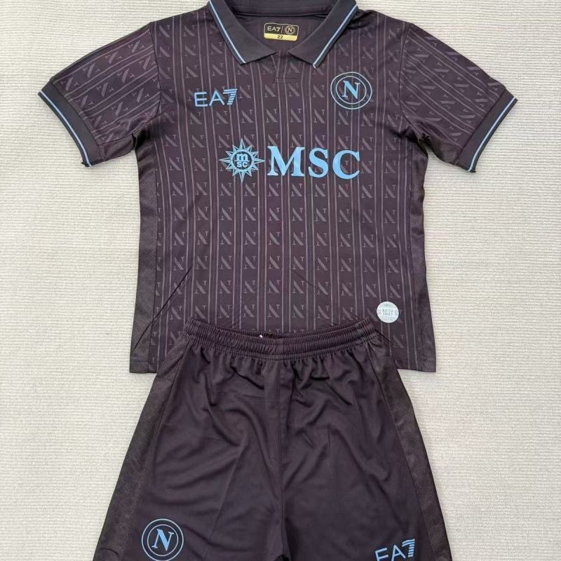 Napoli 25-26 3rd Away Kids kits