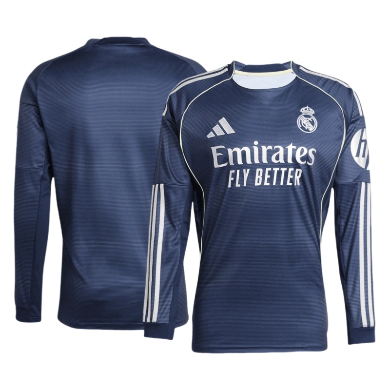 Real Madrid 25-26 Home Long Jersey - Fans Version