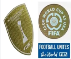 club world cup 25 & 2024 intercontinental champions badge