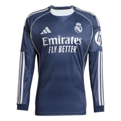 Real Madrid 25-26 Home Long Jersey - Fans Version