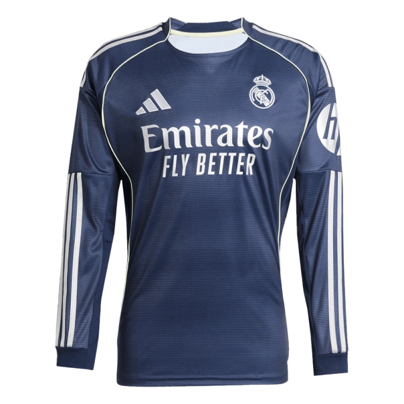 Real Madrid 25-26 Home Long Jersey - Fans Version