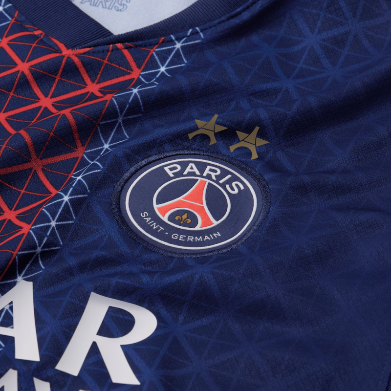 Maillot PSG domicile 2025/26 AVEC LES 2 ÉTOILES ⭐️ ⭐️ - Fans Version