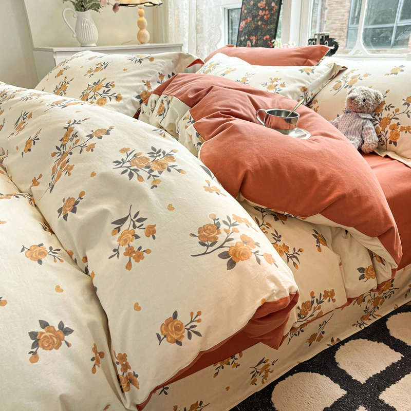 Pure cotton four piece set