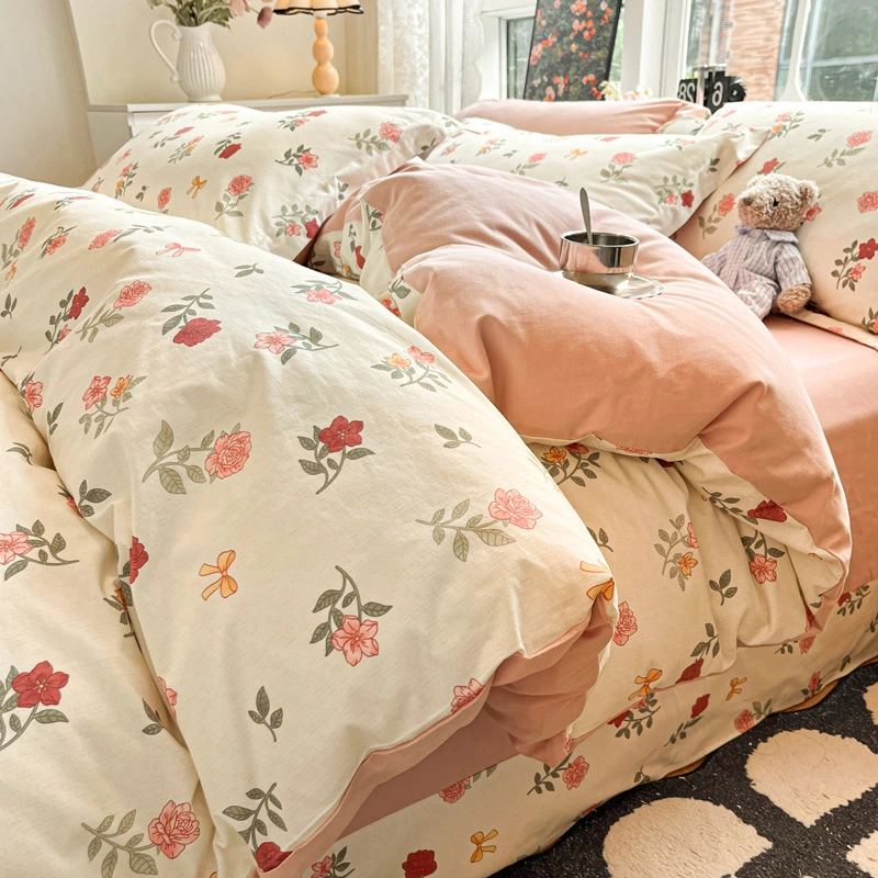 Pure cotton four piece set