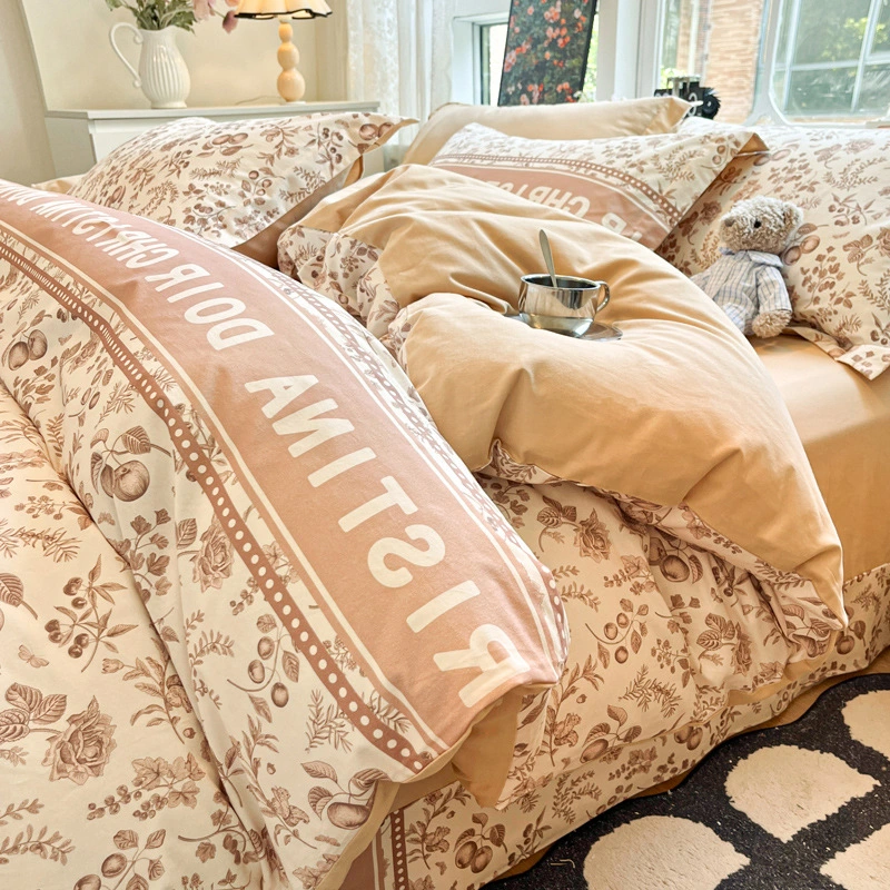 Pure cotton four piece set