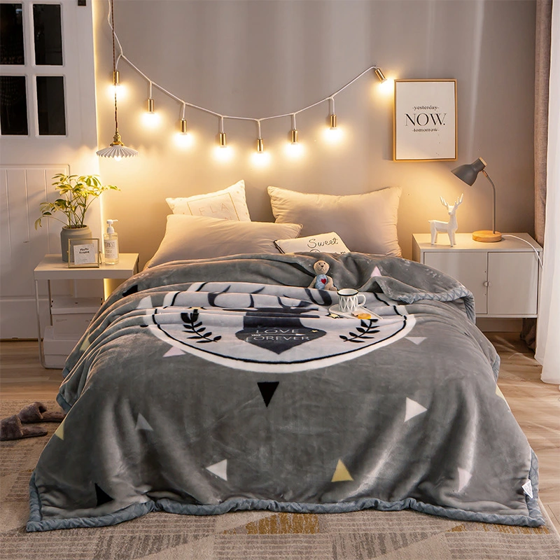 Milk fleece blanket