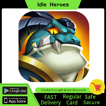 Idle Heroes online shop and top up packs at Mobile-gamestore for the cheap price.