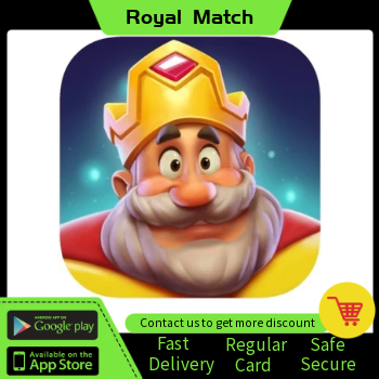 Royal Match online shop and top up packs at Mobile-gamestore for the cheap price.