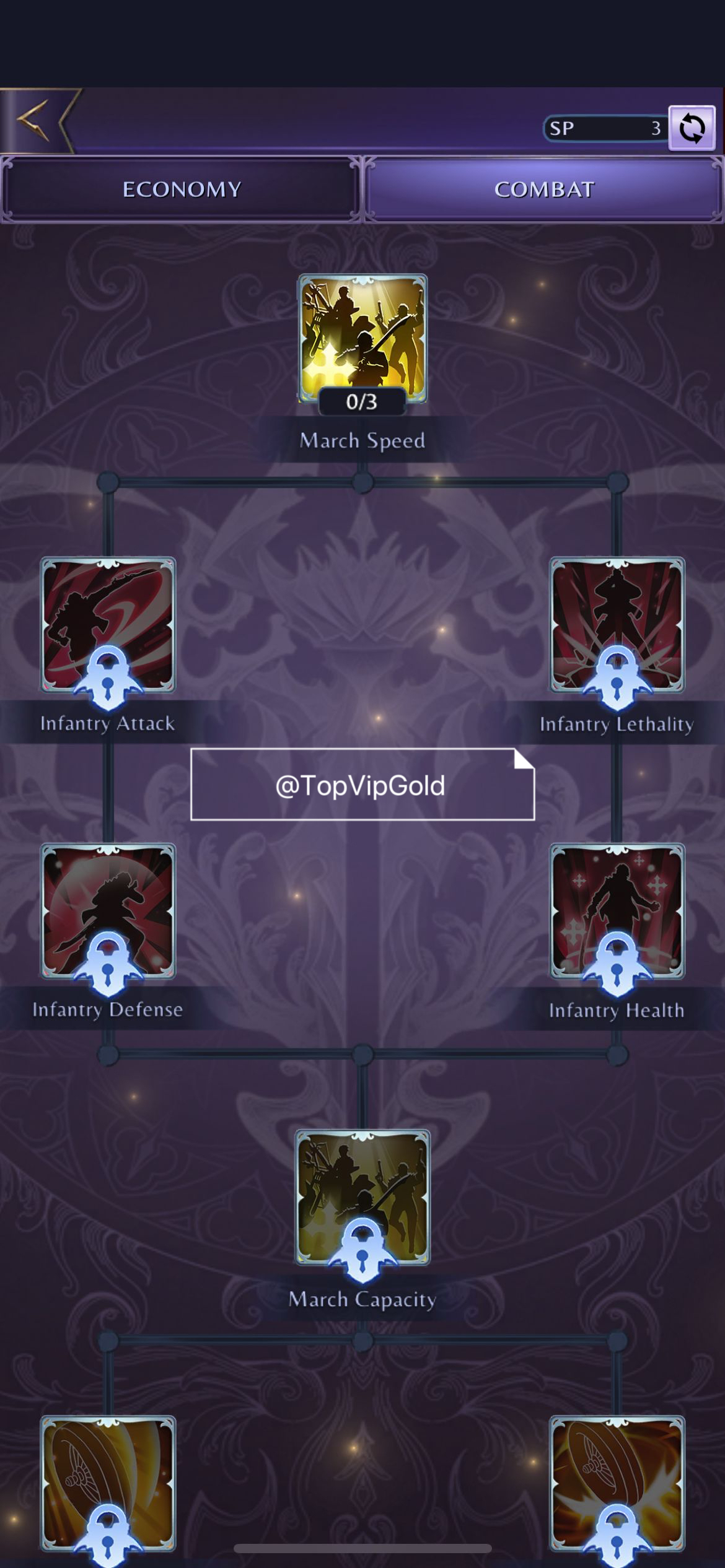 Skill Tree in the Reign of Vampires Game ,can upgrade them one by one,Used to enhance various skills.