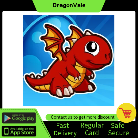 DragonVale  online shop and top up treasure at Mobile-gamestore for the cheap price.