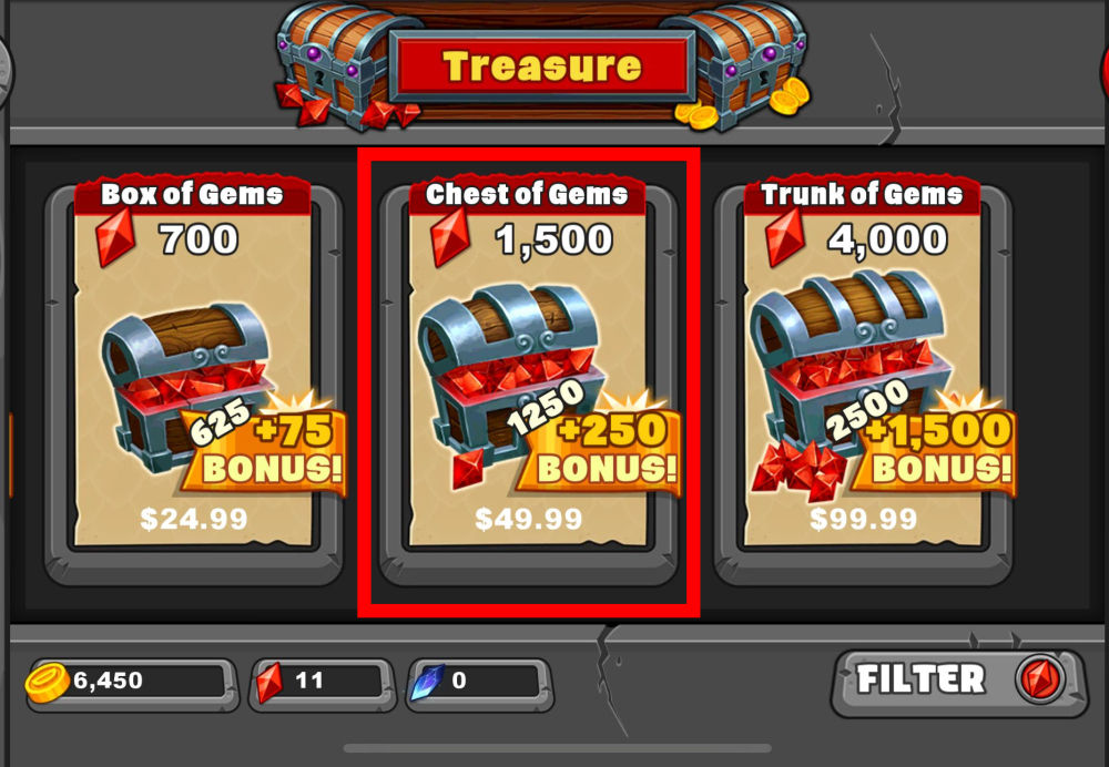 DragonVale Gems