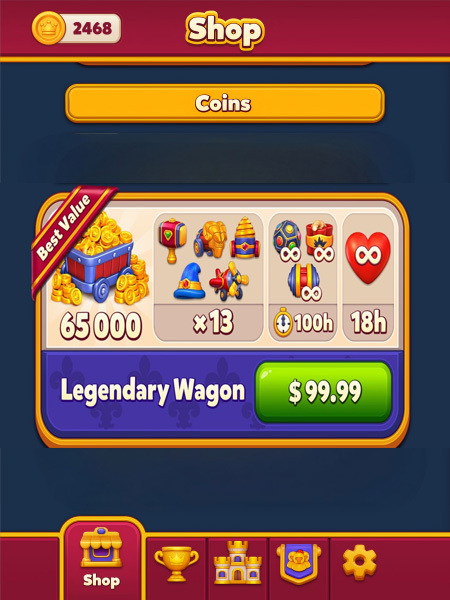 royal kingdom legendary wagon
