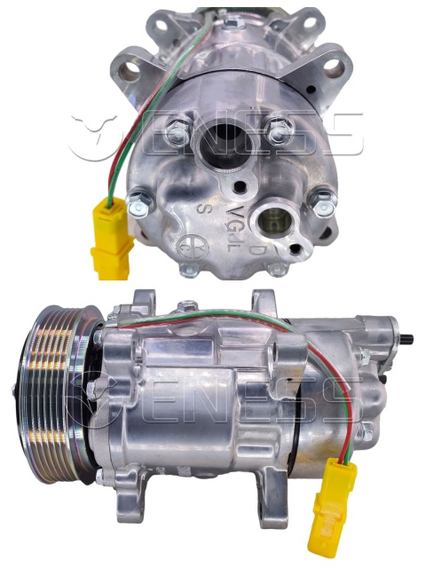 7V16 6PK 119MM For PEUGEOT 607 2.0 05-11 OE:9600859180 /307 406 607 807 /FIAT ULYSSE 2.0 2002-2006 /CITROEN BERLINGO 1996-2011 /C5 C8 NEMO XSARA