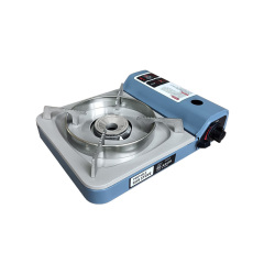 Portable Small Burner Butane Gas Stove Camping Outdoor Single-cooker Cooktop with Flameout Protection