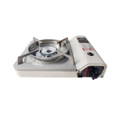 Portable Small Burner Butane Gas Stove Camping Outdoor Single-cooker Cooktop with Flameout Protection