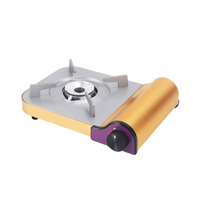 Small Outdoor Portable Gas Stove Burner Windproof And Fall-resistant Portable Cassette Furnace Mini Gas Camping Stove