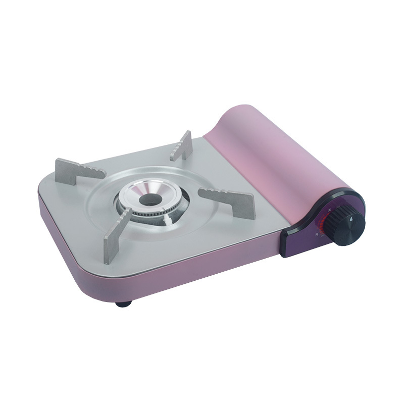 Small Outdoor Portable Gas Stove Burner Windproof And Fall-resistant Portable Cassette Furnace Mini Gas Camping Stove