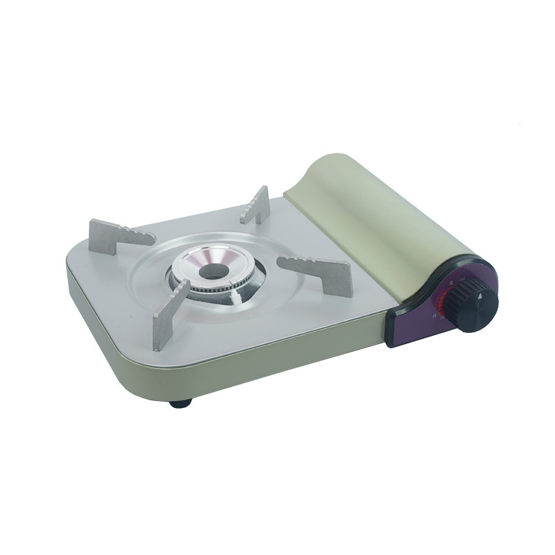Small Outdoor Portable Gas Stove Burner Windproof And Fall-resistant Portable Cassette Furnace Mini Gas Camping Stove