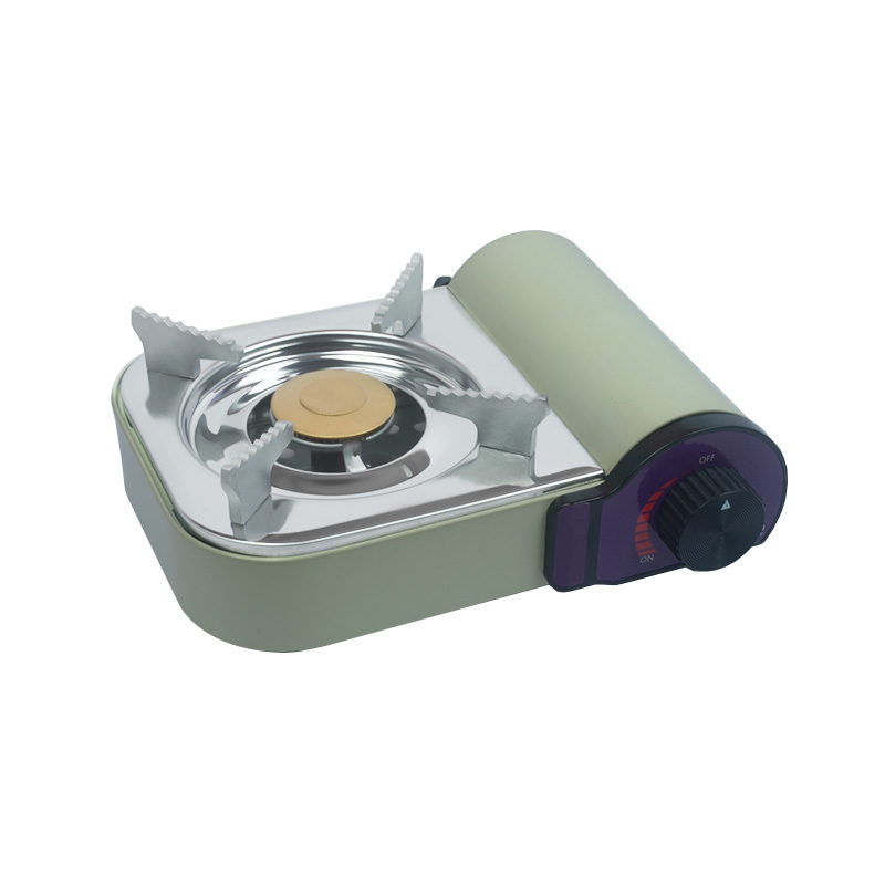 Aluminum Alloy Outdoor Waterproof Portable Mini Butane Gas Stove for Camping Picnic