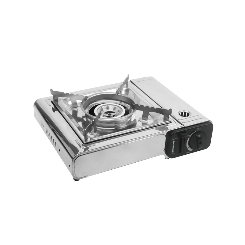 CE single Outdoor Portable Butane Gas Stove Picnic Camping Portable Gas Stove