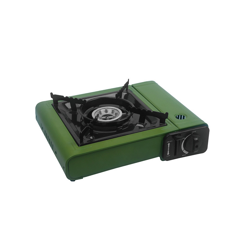 CE single Outdoor Portable Butane Gas Stove Picnic Camping Portable Gas Stove