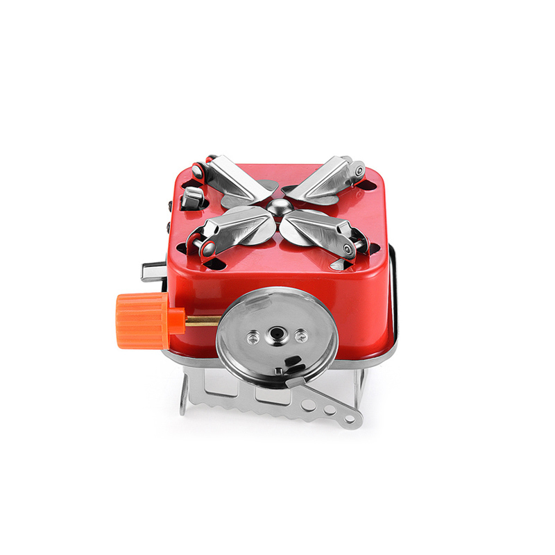Outdoor Aluminum Portable Butane Gas Stove Ultralight Picnic Camping Folded Mini Gas Stove