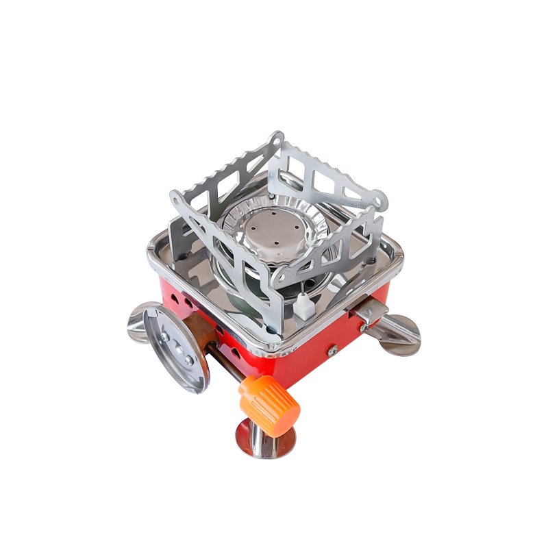 Outdoor Aluminum Portable Butane Gas Stove Ultralight Picnic Camping Folded Mini Gas Stove