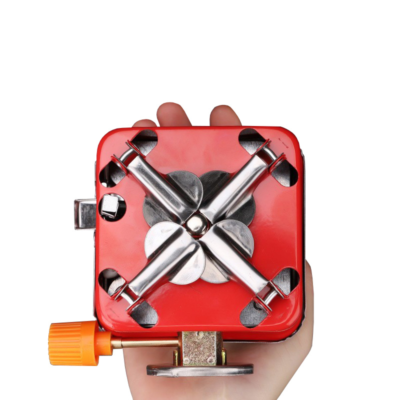 Outdoor Aluminum Portable Butane Gas Stove Ultralight Picnic Camping Folded Mini Gas Stove