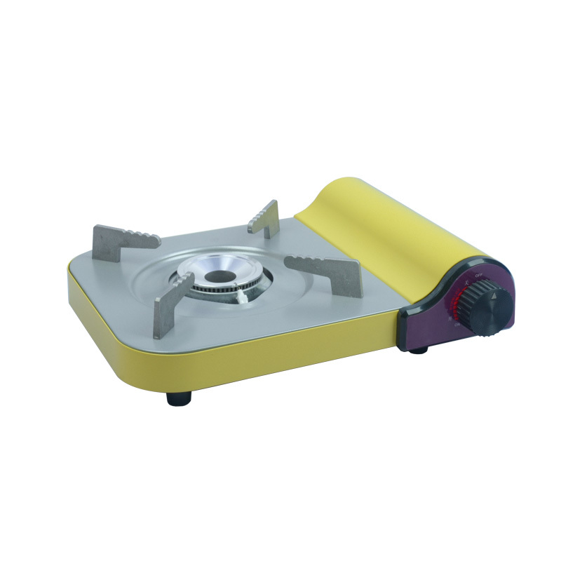 Small Outdoor Portable Gas Stove Burner Windproof And Fall-resistant Portable Cassette Furnace Mini Gas Camping Stove
