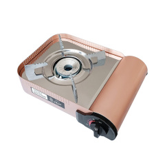 Portable Gas Stove with Strong Firepower, Ideal for Outdoor Camping, Home Kitchen Use, and Hot Pot Cooking
