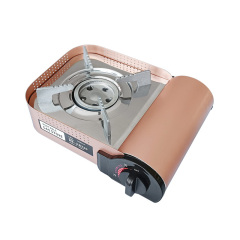 Portable Gas Stove with Strong Firepower, Ideal for Outdoor Camping, Home Kitchen Use, and Hot Pot Cooking