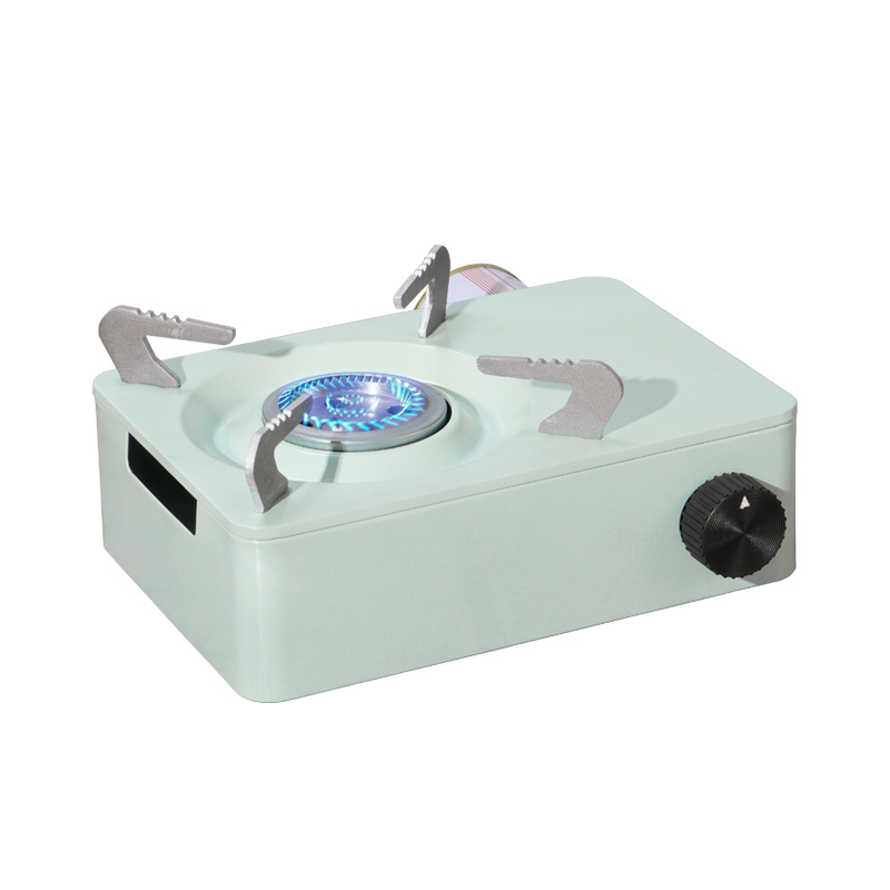 2900W Firepower Portable Gas Stove Gas Burner Outdoor Cooking Barbecue Grill Portable Kitchen for Hiking Camping Stove