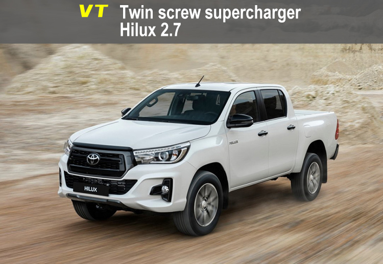 Hilux 2.7 VT Supercharger kit