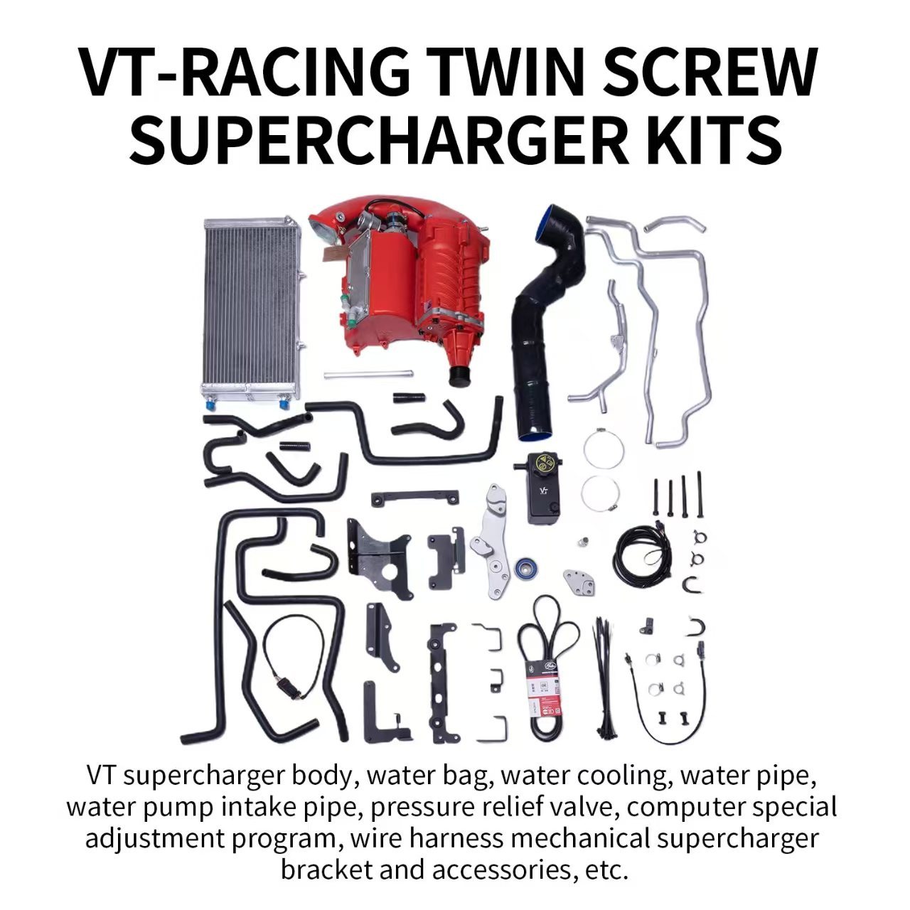 Jeep Wrangler JK 3.6L Pentastar VT Supercharger Kits