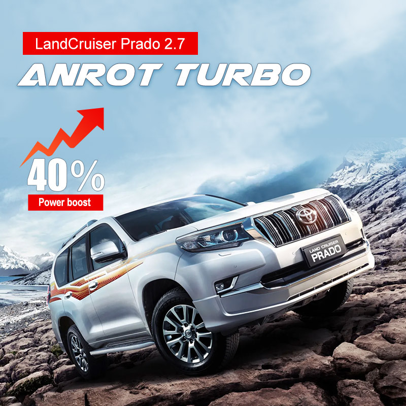 Prado 2.7L Prado120 Prado150 2TR-FE ANROT Turbocharger Kit Prado Turbo Kit