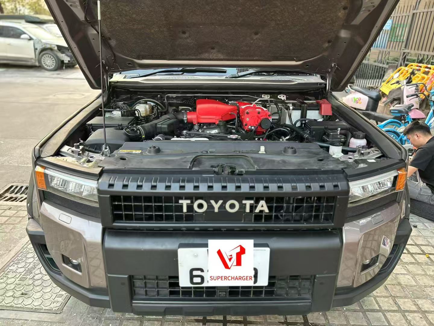 Toyota Prado LC120 LC150 LC250 2.7L 2TR-FE VT Supercharger kits