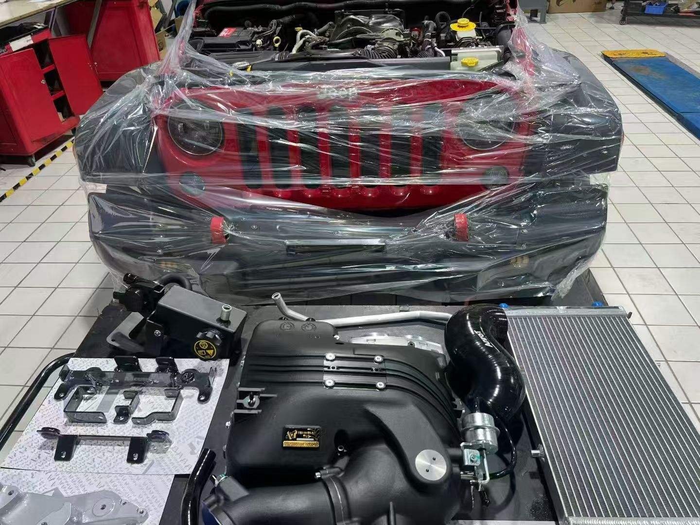 Jeep Wrangler 3.6L VT TVS1320 Supercharger Kit  Wrangler JK JL 3.6L VT Supercharger kit