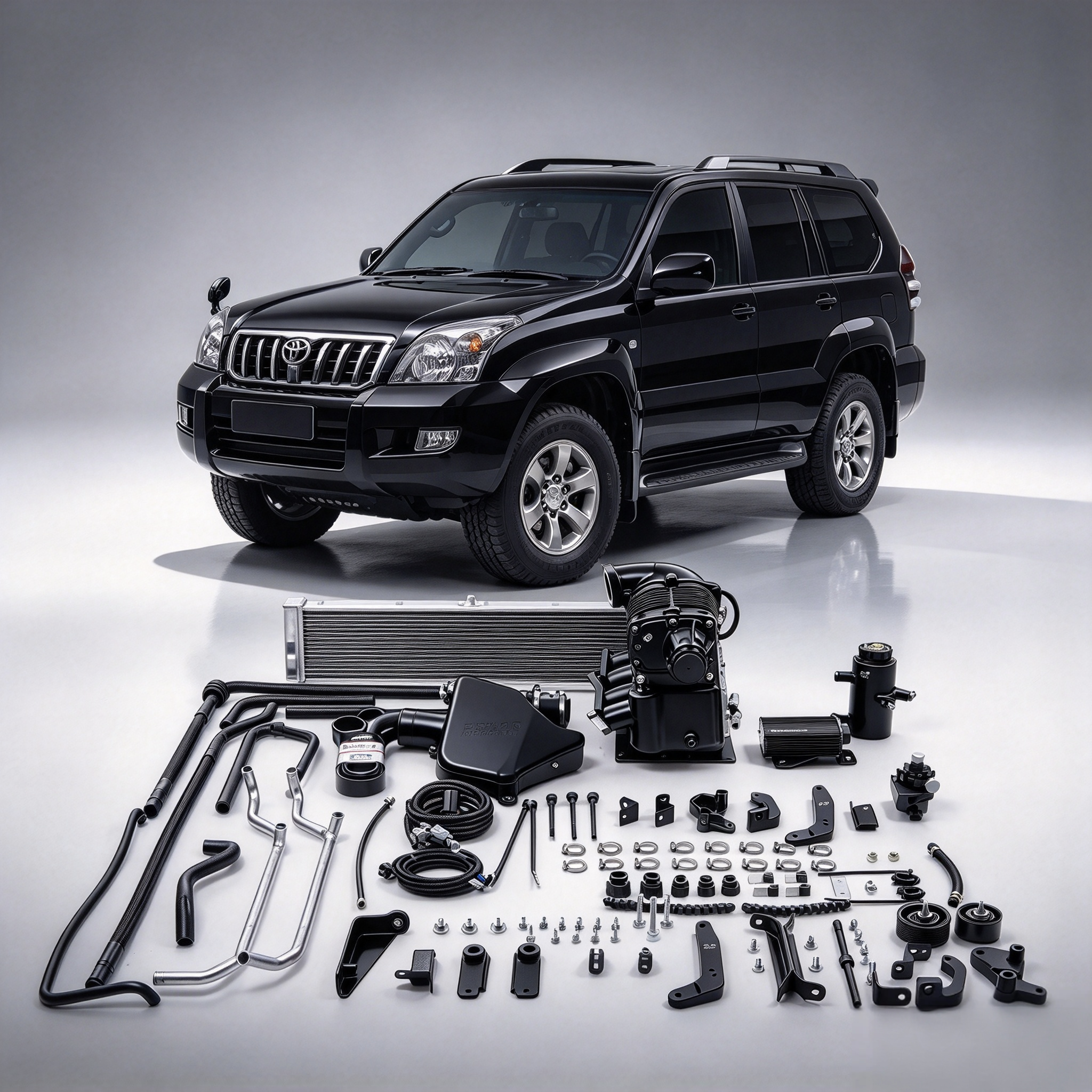 Toyota Prado 120 2.7L 2TR-FE VT Supercharger Kit