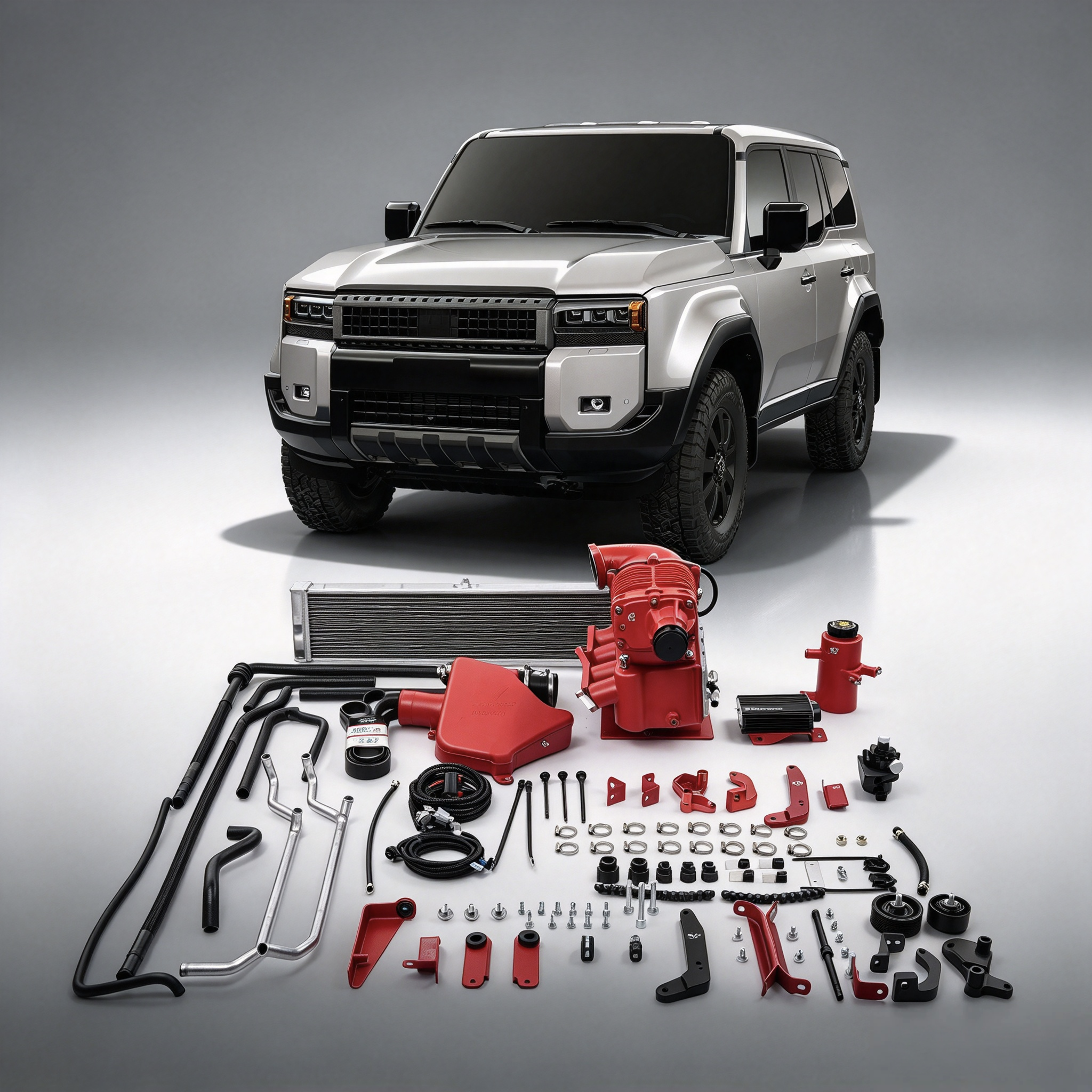 Toyota Prado LC250 2.7L 2TR-FE VT Supercharger Kit