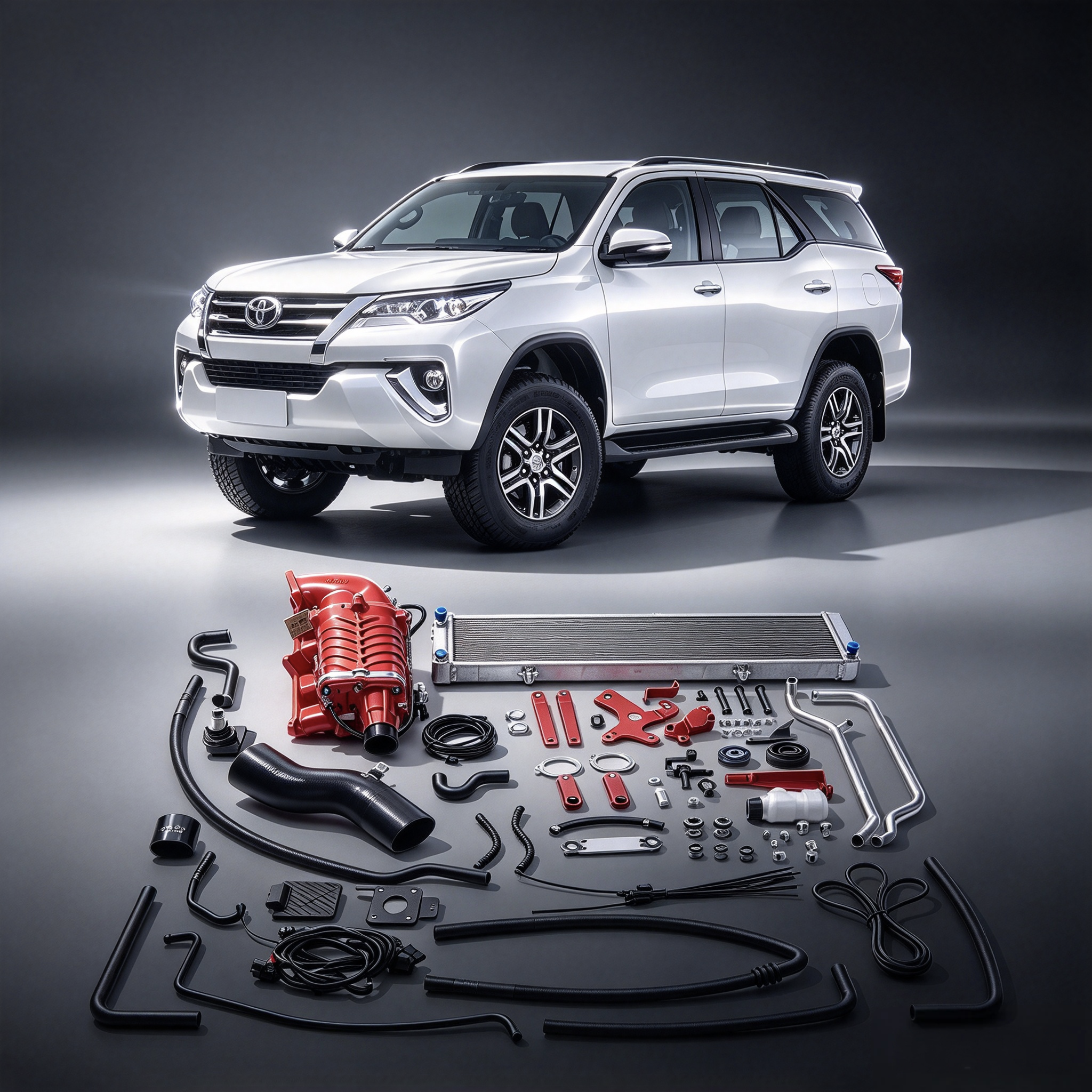 Toyota Fortuner 2.7L 2TR-FE VT Supercharger Kit